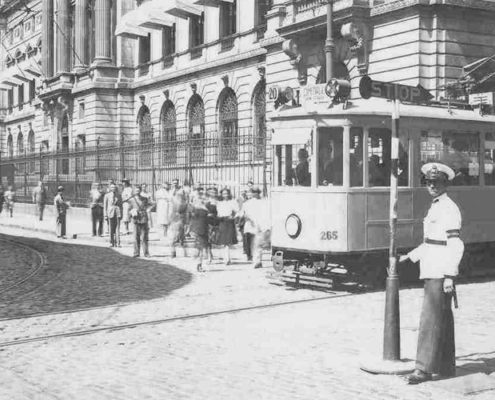 Nicolae filipescu - tramvai electric - bucuresti centenar