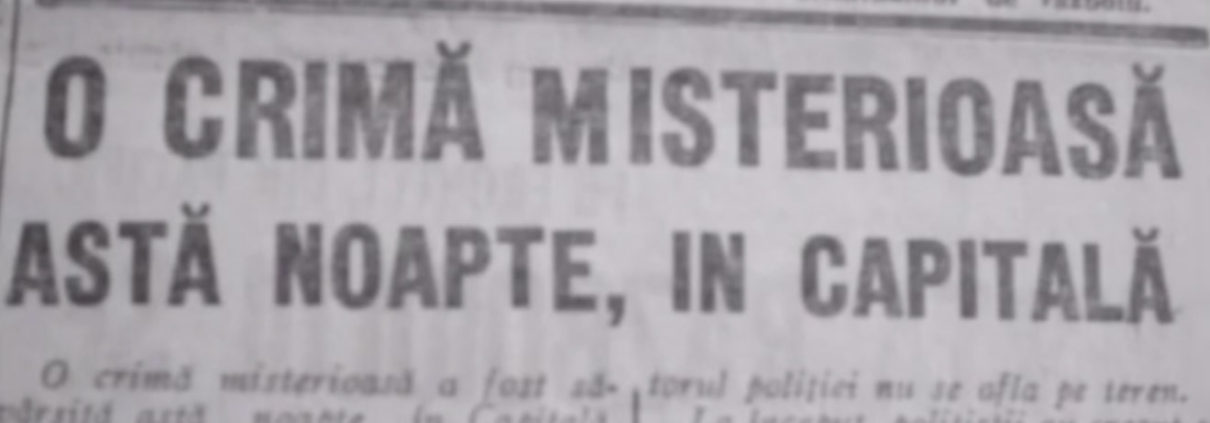 crima lipscani - bucuresti centenar