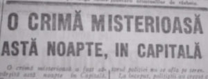 crima lipscani - bucuresti centenar